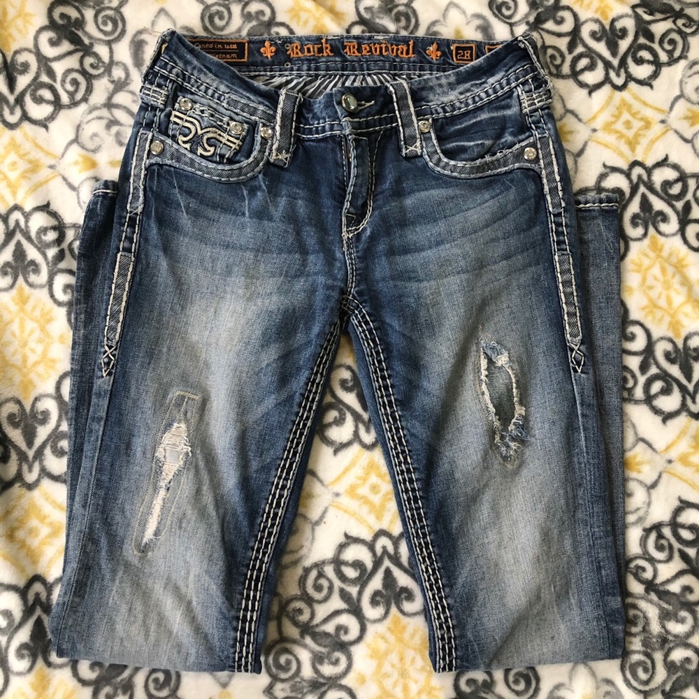 Rock revival jeans